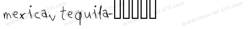 mexican tequila字体转换